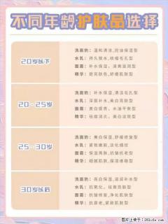 【姬存希】不同年龄，不同护肤的选择，你选对了吗？请爱惜自己！ - 黔南28生活网 qn.28life.net