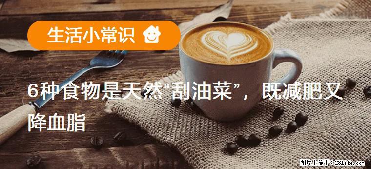 【生活小常识】6种食物是天然“刮油菜”，既减肥又降血脂 - 黔南生活资讯 - 黔南28生活网 qn.28life.net